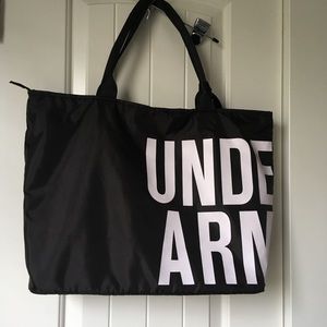 Under Armor Gym Tote with Small Toiletries Bag